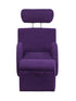 Flash Furniture HERCULES Series Purple Fabric Rocking Chair with Storage Ottoman [LD-2025-PU-GG]