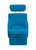 Flash Furniture HERCULES Series Turquoise Blue Fabric Rocking Chair with Storage Ottoman [LD-2025-TQ-GG]