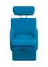 Flash Furniture HERCULES Series Turquoise Blue Fabric Rocking Chair with Storage Ottoman [LD-2025-TQ-GG]