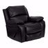 Black Leather Rocker Recliner [MEN-DA3439-91-BK-GG]