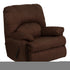 Contemporary Montana Chocolate Microfiber Suede Rocker Recliner [WM-8500-263-GG]