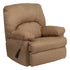 Contemporary Montana Latte Microfiber Suede Rocker Recliner [WM-8500-264-GG]