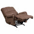 Contemporary Tahoe Bark Chenille Rocker Recliner [WM-8700-210-GG]