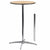 Flash Furniture 24"" Round Wood Cocktail Table with 30"" and 42"" Columns [XA-24-COTA-GG]