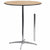 Flash Furniture 36"" Round Wood Cocktail Table with 30"" and 42"" Columns [XA-36-COTA-GG]