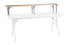 Flash Furniture 72"" x 12"" x 12"" Birchwood Bar Top Riser with Silver Legs