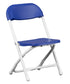 Kids Blue Plastic Folding Chair [Y-KID-BL-GG]