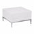 Flash Furniture HERCULES Imagination Series White Leather Ottoman [ZB-IMAG-OTTOMAN-WH-GG]