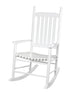 Gift Mark Adult Tall Back Rocking Chair White