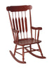 Gift Mark Adult Rocking Chair Cherry Finish