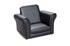 Gift Mark Gift Mark Black Upholstered Rocking Chair