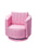 Gift Mark Gift Mark Pink Upholstered Swivel Chair