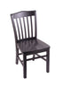 3110 18"" Chair with Black Finish, Black Seat
