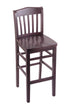 3110 30"" Stool with Dark Cherry Finish, Dark Cherry Seat