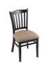 3120 18"" Chair with Black Finish, Rein Thatch Seat