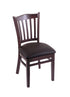 3120 18"" Chair with Dark Cherry Finish, Allante Espresso Seat