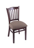 3120 18"" Chair with Dark Cherry Finish, Axis Truffle Seat
