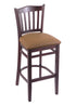3120 25"" Stool with Dark Cherry Finish, Allante Beechwood Seat