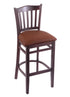 3120 25"" Stool with Dark Cherry Finish, Rein Adobe Seat