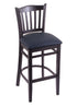 3120 30"" Stool with Black Finish, Allante Dark Blue Seat