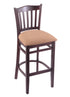 3120 30"" Stool with Dark Cherry Finish, Axis Summer Seat