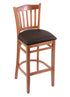 3120 30"" Stool with Medium Finish, Rein Coffee Seat