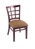3130 18"" Chair with Dark Cherry Finish, Allante Beechwood Seat