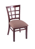3130 18"" Chair with Dark Cherry Finish, Axis Willow Seat