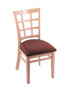 3130 18"" Chair with Natural Finish, Axis Paprika Seat