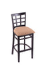 3130 25"" Stool with Black Finish, Axis Summer Seat