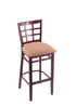 3130 25"" Stool with Dark Cherry Finish, Axis Summer Seat