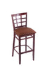 3130 25"" Stool with Dark Cherry Finish, Rein Adobe Seat