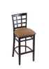 3130 30"" Stool with Black Finish, Allante Beechwood Seat