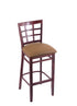 3130 30"" Stool with Dark Cherry Finish, Allante Beechwood Seat