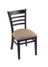 3140 18"" Chair with Black Finish, Rein Thatch Seat