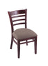 3140 18"" Chair with Dark Cherry Finish, Axis Truffle Seat