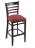 3140 25"" Stool with Black Finish, Axis Paprika Seat