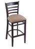 3140 25"" Stool with Black Finish, Rein Thatch Seat