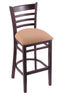 3140 25"" Stool with Dark Cherry Finish, Axis Summer Seat