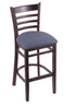 3140 25"" Stool with Dark Cherry Finish, Rein Bay Seat