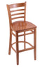 3140 25"" Stool with Medium Finish, Medium Seat