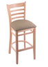 3140 25"" Stool with Natural Finish, Rein Thatch Seat