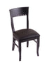 3160 18"" Chair with Black Finish, Allante Espresso Seat