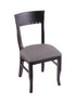 3160 18"" Chair with Black Finish, Allante Medium Grey Seat