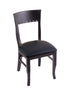 3160 18"" Chair with Black Finish, Black Vinyl Seat