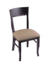 3160 18"" Chair with Black Finish, Rein Thatch Seat