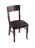 3160 18"" Chair with Dark Cherry Finish, Allante Espresso Seat