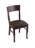 3160 18"" Chair with Dark Cherry Finish, Rein Coffee Seat