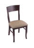 3160 18"" Chair with Dark Cherry Finish, Rein Thatch Seat