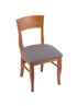 3160 18"" Chair with Medium Finish, Allante Medium Grey Seat